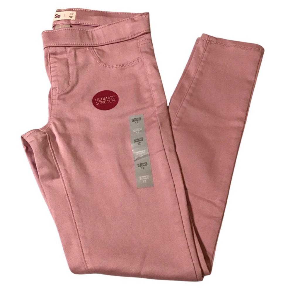 So Girls Ultimate Stretch Pull on Jeggings Sz 12
